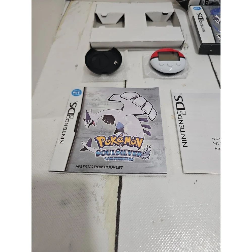 Pokémon SoulSilver Version Nintendo DS Authentic Tested Complete CIB